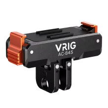 Veiksmo kameros tvirtinimo adapteris - VRIG AC-84S, skirtas DJI Osmo Action 3, 4, 5, 6, Nano