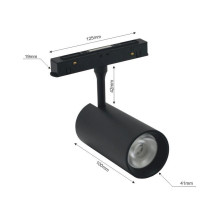 Šviestuvas Modoled Magnetic, 7 W, LED, 3000 - 6000 °K Šviestuvas Modoled Magnetic, 7 W, LED, 3000 - 6000 °K