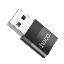 Hoco Adapter OTG USB A to USB C Hoco UA17 black