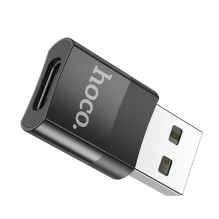 Hoco Adapter OTG USB A to USB C Hoco UA17 black