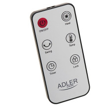Ventiliatorinis šildytuvas - Adler AD 7738 2 000 W baltas Ventiliatorinis šildytuvas - Adler AD 7738 2 000 W baltas