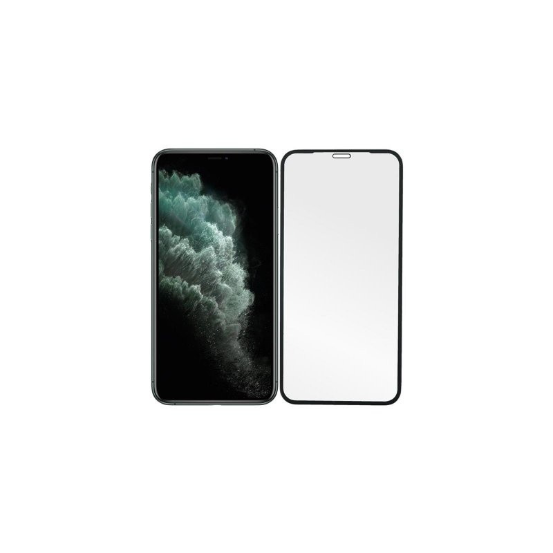 „Fusion Accessories“ 5D grūdintas stiklas, skirtas Apple iPhone 11 Pro / XS / X, juodas