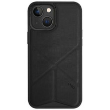 UNIQ „Transforma Magclick“ įkrovimo kietas dėklas „iPhone 14 Plus“, juodas UNIQ „Transforma Magclick“ įkrovimo kietas dėklas „iPhone 14 Plus“, juodas