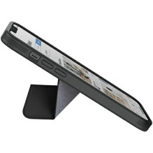 UNIQ „Transforma Magclick“ įkrovimo kietas dėklas „iPhone 14 Plus“, juodas UNIQ „Transforma Magclick“ įkrovimo kietas dėklas „iPhone 14 Plus“, juodas