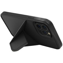 UNIQ „Transforma Magclick“ įkrovimo kietas dėklas „iPhone 14 Plus“, juodas UNIQ „Transforma Magclick“ įkrovimo kietas dėklas „iPhone 14 Plus“, juodas