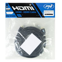 PNI H1000 High-Speed 1.4V HDMI cable, plug-in, Ethernet, gold-plated, 10m PNI H1000 High-Speed 1.4V HDMI cable, plug-in, Ethernet, gold-plated, 10m