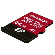 Patriot PEF64GEP31MCX / 64GB Micro SDXC 10 klasė Patriot PEF64GEP31MCX / 64GB Micro SDXC 10 klasė