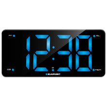 Skaitmeninis žadintuvas - Blaupunkt CR15WH USB Krovimas, FM Radijas Juodas, Baltas Skaitmeninis žadintuvas - Blaupunkt CR15WH USB Krovimas, FM Radijas Juodas, Baltas