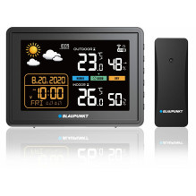 Meteorologinė Stotelė - Blaupunkt WS30BK su lauko jutikliu Meteorologinė Stotelė - Blaupunkt WS30BK su lauko jutikliu