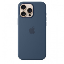Apple iPhone 16 Pro Max Silicone Case with MagSafe - Denim MYYU3ZM / A