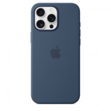Apple iPhone 16 Pro Max Silicone Case with MagSafe - Denim MYYU3ZM / A