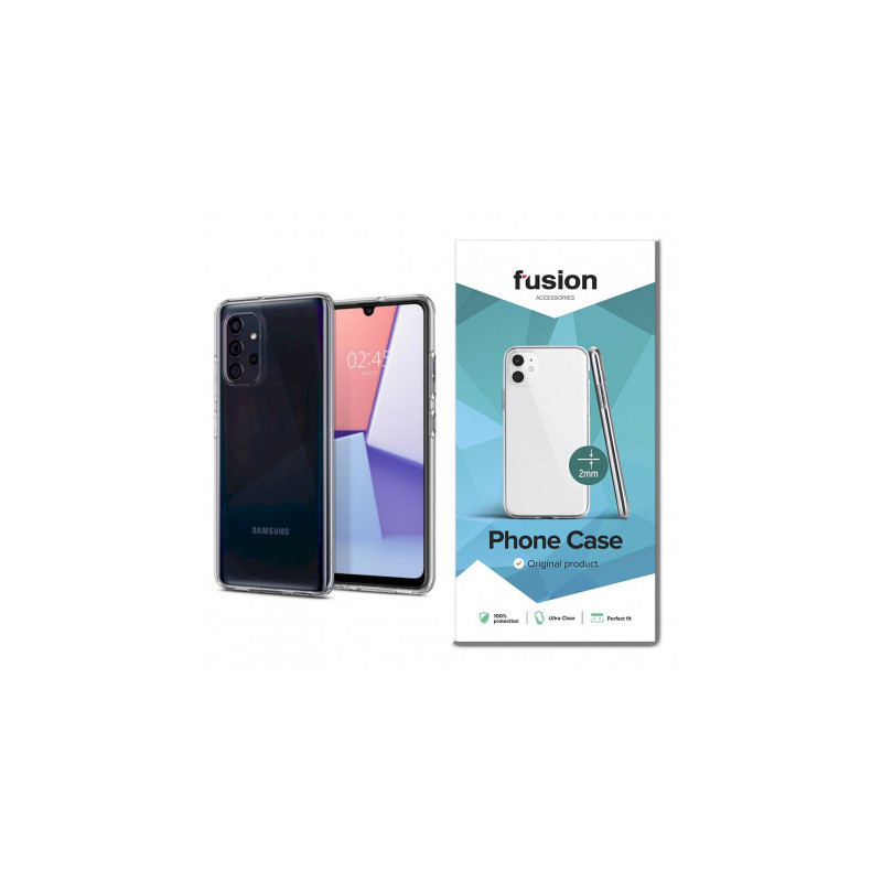 „Fusion Accessories“ itin skaidrus 2 mm silikoninis dėklas „Galaxy A72 / A72 5G“, skaidrus
