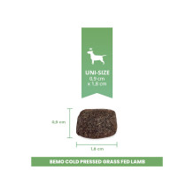 BEMO Šalto spaudimo žole šerta ėriena - sausas šunų ėdalas - 1kg BEMO Šalto spaudimo žole šerta ėriena - sausas šunų ėdalas - 1kg