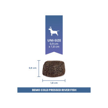 BEMO Šalto spaudimo upės žuvies monofilamentas - sausas šunų ėdalas - 1kg BEMO Šalto spaudimo upės žuvies monofilamentas - sausas šunų ėdalas - 1kg