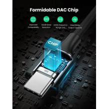 Adapteris Ugreen AV161 USB-C to 3.5mm (80154) Adapteris Ugreen AV161 USB-C to 3.5mm (80154)
