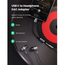 Adapteris Ugreen AV161 USB-C to 3.5mm (80154) Adapteris Ugreen AV161 USB-C to 3.5mm (80154)