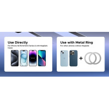 Automobilinis telefono laikiklis Ugreen LP923 MagSafe (air vent) juodas (65185) Automobilinis telefono laikiklis Ugreen LP923 MagSafe (air vent) juodas (65185)