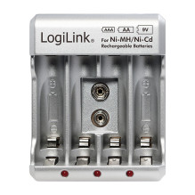 Battery Charger, 4x AA or...