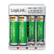 Battery Charger, 4x AA or 4x AAA and 1x 9V battery Battery Charger, 4x AA or 4x AAA and 1x 9V battery