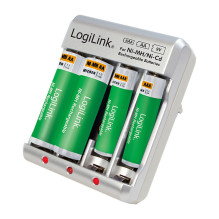 Battery Charger, 4x AA or 4x AAA and 1x 9V battery Battery Charger, 4x AA or 4x AAA and 1x 9V battery