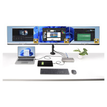 StarTech.com 150UE-USB4DOCKTRIPLE laptop dock / port replicator
