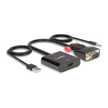 LINDY Konverter VGA & Audio an HDMI LINDY Konverter VGA & Audio an HDMI
