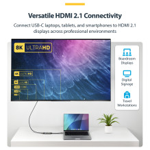 StarTech.com 112B-USBC-HDMI21 video cable adapter StarTech.com 112B-USBC-HDMI21 video cable adapter
