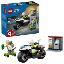 LEGO Miestas Police Motociklų gaudynės LEGO Miestas Police Motociklų gaudynės