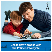 LEGO Miestas Police Motociklų gaudynės LEGO Miestas Police Motociklų gaudynės