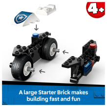 LEGO Miestas Police Motociklų gaudynės LEGO Miestas Police Motociklų gaudynės