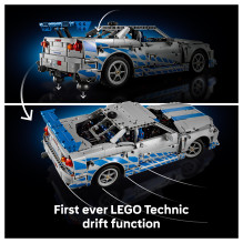 LEGO Technic 2 Fast 2 Furious Nissan Skyline GT-R (R34) Flitzer 42210