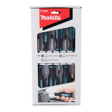 Schraubendreher-Set E-10528, 6-teilig (schwarz / blau, Ergonomisch, gummierter Handgriff) Schraubendreher-Set E-10528, 6-teilig (schwarz / blau, Ergonomisch, gummierter Handgriff)