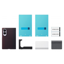 Samsung Carbon Magnet Case fr Galaxy Fold8, red Samsung Carbon Magnet Case fr Galaxy Fold8, red