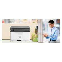 HP Spalvotas lazerinis MF 178nw Daugiafunkcinis spausdintuvas 3in1 Farblaser A4 18s / m