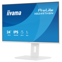 60,5 cm (23,8 colio) 1920 x 1080 pikselių iiyama XB2497HSN-W1 16:9 „Full HD“ IPS 1 ms 100 Hz „DisplayPort“ HDMI USB šako