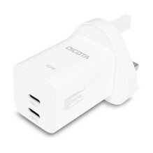 N Dicota 2-port GaN sieninis įkroviklis ( 45W ) JK, baltas N Dicota 2-port GaN sieninis įkroviklis ( 45W ) JK, baltas
