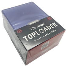 Kolekcionuojamos Kortelės - Ultra PRO Premium Toploader 3" X 4" (35PT) 25 Vnt