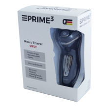PRIME3 SRS11 men's shaver Rotation shaver Trimmer Black, Silver