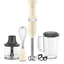 „KitchenAid“ 5KHBV83EAC panardinamasis trintuvas, 1 l, 180 W, grietinėlė „KitchenAid“ 5KHBV83EAC panardinamasis trintuvas, 1 l, 180 W, grietinėlė