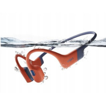 „Shokz OpenSwim Pro Red“ belaidės kaulinio laidumo ausinės