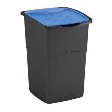 Koral refuse bin black / blue 47l Koral refuse bin black / blue 47l