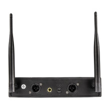 DNA Professional DVS2 - belaidis mikrofonas, 2 rankiniai siųstuvai + bazinis blokas (560-590 MHz)