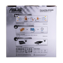 ASUS SDRW-08D2S-U Lite optinis diskų įrenginys DVD±RW Juodas ASUS SDRW-08D2S-U Lite optinis diskų įrenginys DVD±RW Juodas