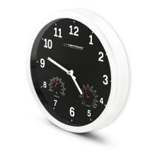Esperanza EHC016K Mechanical wall clock Round Black Esperanza EHC016K Mechanical wall clock Round Black