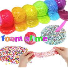 „iLike Slime“ „pasidaryk pats“ rinkinys XL, pilnas rinkinys gleivių gamybai namuose, daugiaspalvis