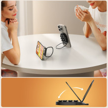 Joyroom Joyroom JR-ZS418 Smartphone Holder with Stand and Suction Cups with MagSafe - Black