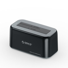 „Orico Orico 6819C3“ prijungimo stotelė 2,5' / 3,5' SATA HDD / SSD diskams - juoda „Orico Orico 6819C3“ prijungimo stotelė 2,5' / 3,5' SATA HDD / SSD diskams - juoda