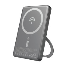 Dudao Dudao K28S 20W PD 5000mAh Powerbank with MagSafe and Stand - Gray