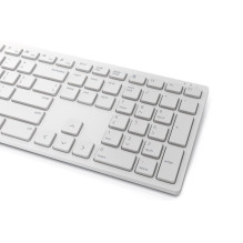 „Dell“ belaidė klaviatūra ir pelė KM5221W Pro, JAV, 2,4 GHz, balta „Dell“ belaidė klaviatūra ir pelė KM5221W Pro, JAV, 2,4 GHz, balta