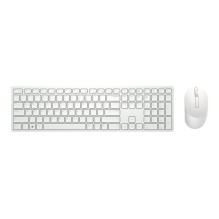 Dell Keyboard and Mouse KM5221W Pro Wireless, US, 2.4 GHz, White